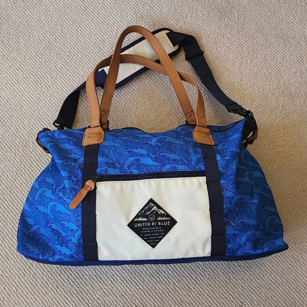 United By Blue Ocean Wave Duffle Bag